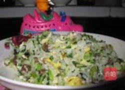 腊肠炒米饭的做法图解12