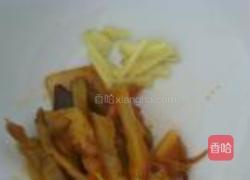 榨菜肉丝米粉汤的做法图解2