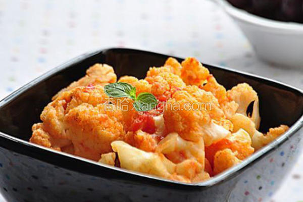 西红柿炒菜花