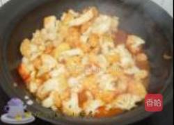 西红柿炒菜花的做法图解12