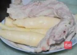 白煮肉夹笋的做法图解4