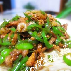 青椒肉丝面的做法[图]