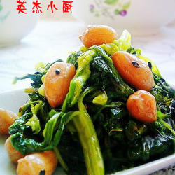 芹叶拌花生的做法[图]