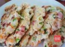 什锦豆渣煎饼的做法图解6