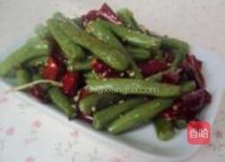 干煸四季豆的做法图解6