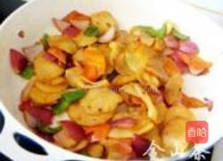 香辣干鍋土豆片的做法圖解13