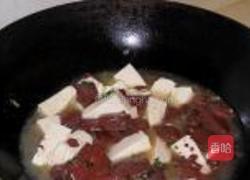 鸭血烩豆腐的做法图解5