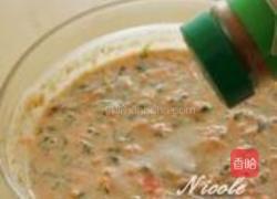 海藻胡萝卜豆渣饼的做法图解4