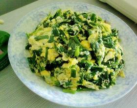韭菜炒鸡蛋[图]