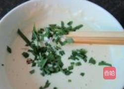 腌豆角煎饼的做法图解3