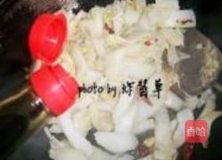 大白菜炖粉条的做法图解3