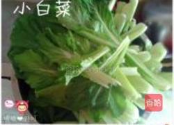 小白菜排骨酱汤的做法图解4