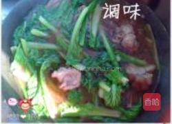 小白菜排骨酱汤的做法图解9