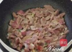 酸豆角炒鸡胗的做法图解4