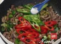 酸豆角炒雞胗的做法圖解8