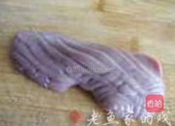 爆炒腰片的做法图解2