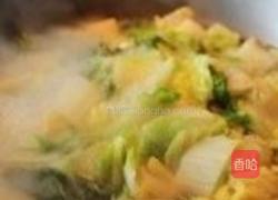 冻白菜的做法图解3