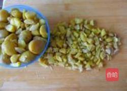 青菜栗子的做法图解2