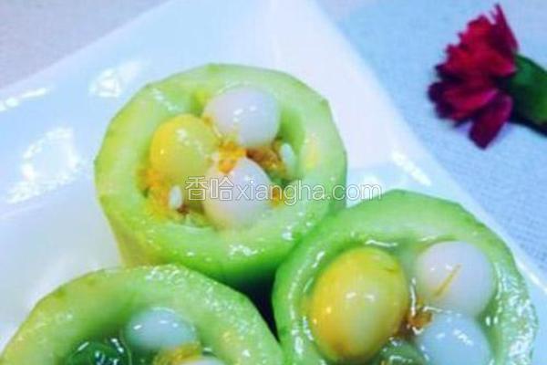 银杏桂花圆子汤