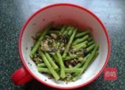 虾米糟菜拌豇豆的做法图解6