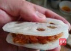 香炸藕夹的做法图解17