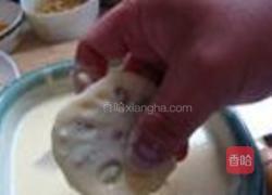 香炸藕夹的做法图解23