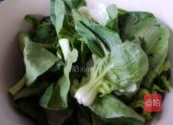 腊肠香菇油菜的做法图解3