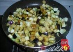 蛋花茄子的做法图解6