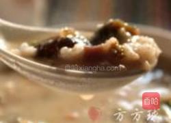 皮蛋瘦肉粥的做法图解3
