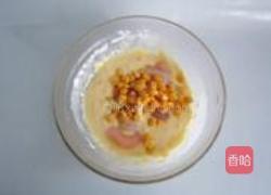 玉米粒虾仁蛋饼的做法图解5