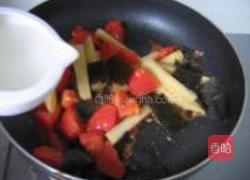 土豆番茄海带汤的做法图解4