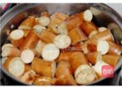 蒜味落苏的做法图解2