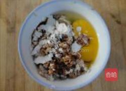 豆角燒肉餅的做法圖解2