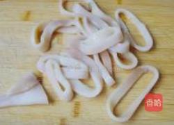 黄金鱿鱼圈的做法图解3