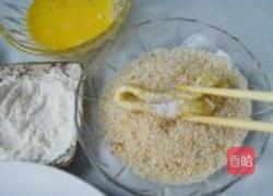 黄金鱿鱼圈的做法图解5