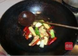 辣炒菊花贝的做法图解3