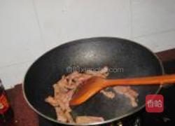 牛肉炒韭苔的做法图解6