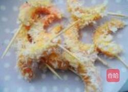 牙签虾排的做法图解3