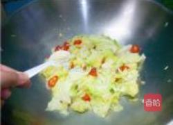 黑胡椒炒手撕包菜的做法图解7