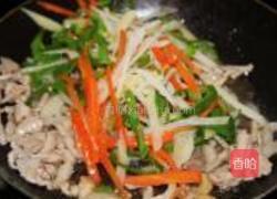 肉爆三丝的做法图解6
