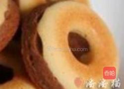 双色巧克力圈圈的做法图解9