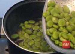 草药蚕豆的做法图解3