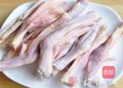 椒麻鸭掌的做法图解1
