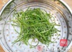 手撕蒜薹的做法图解5