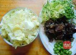 生菜拌黑木耳的做法图解3