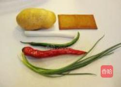 土豆丝炒豆腐干的做法图解1