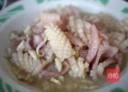 爆炒水发鱿鱼的做法图解6