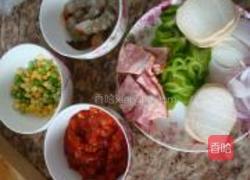 杏鲍菇披萨的做法图解3