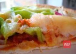 杏鲍菇披萨的做法图解8