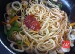 海鲜意面的做法图解8